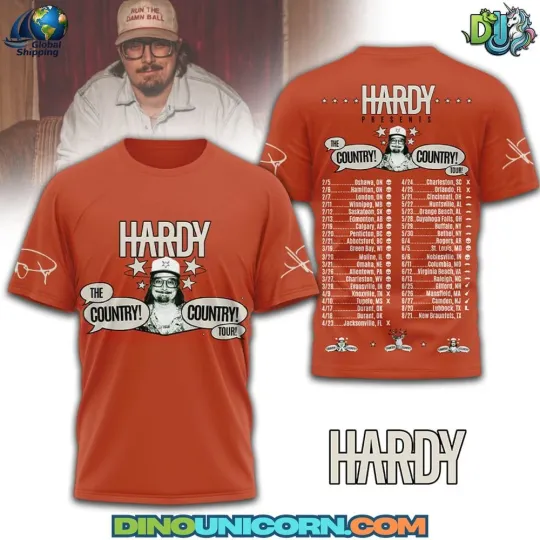 Discover Hardyy T-shirt for Modern Country Rebels