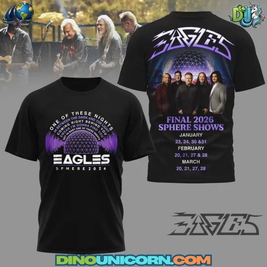 Discover Eag.les Final 2026 Sphere Show T-shirt
