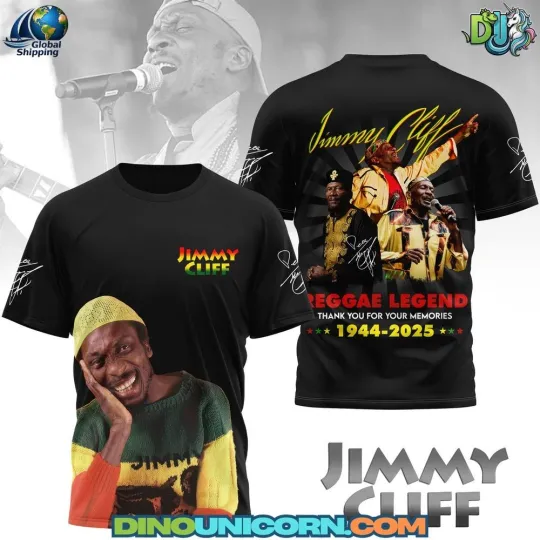 Discover Jimmy Cliff T-shirt for Reggae Culture Lovers