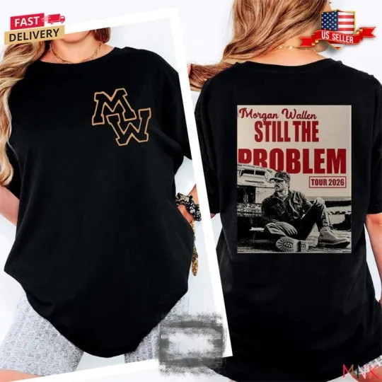 Discover Wallen Western Still The Problem Tour 2026 T-shirt, Country Music Shirt Fan Gift
