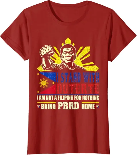 Discover Duterte Homecoming I Stand With Duterte Bring Prrd Ladies' Crewneck T-Shirt