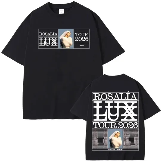 Discover ROSALIA LUX tour 2026 T-SHIRT