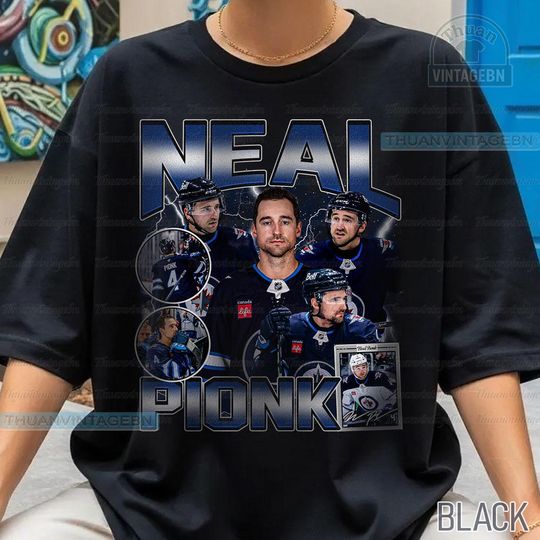 Discover Vintage Neal Pionk shirt, Neal Pionk Tee, Comfort colors Neal Pionk Tee, Bootleg Rap tee, Winnipeg Youth Hockey Tee