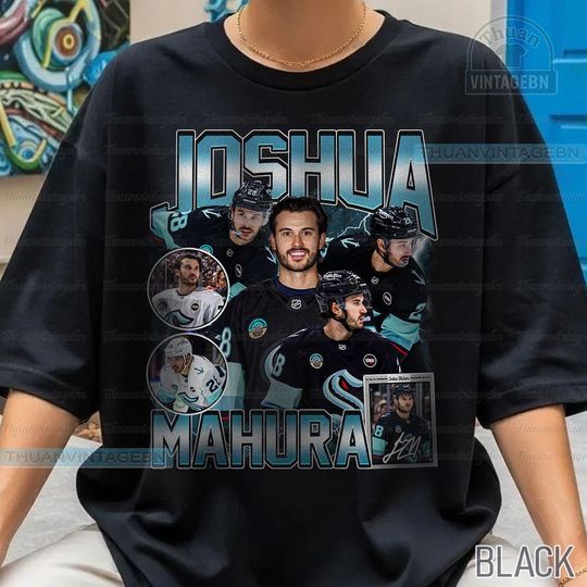 Discover Vintage Joshua Mahura shirt, Joshua Mahura Tee, Comfort colors Joshua Mahura Tee, Bootleg Rap tee, Seattle Youth Hockey Tee
