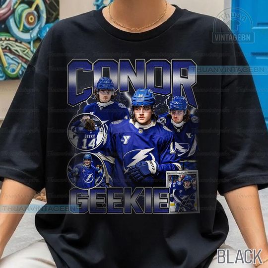Discover Vintage Conor Geekie shirt, Conor Geekie Tee, Comfort colors Conor Geekie Tee, Bootleg Rap tee, Tampa Bay Youth Hockey Tee