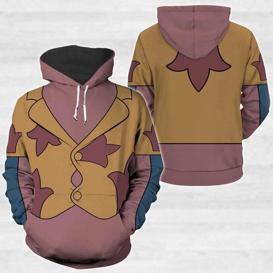 Discover Personalized Jookiba Cosplay Costume Lilo And Stitch Character Xmas Hoodie, Lilo And Stich Fan Gift, AOP Hoodie Unisex Inspired Apparel