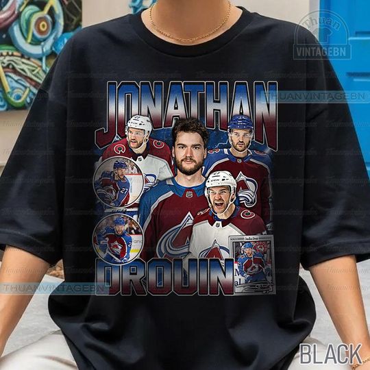 Discover Vintage Jonathan Drouin shirt, Jonathan Drouin Tee, Comfort colors Jonathan Drouin Tee, Bootleg Rap tee, Colorado Youth Hockey Tee