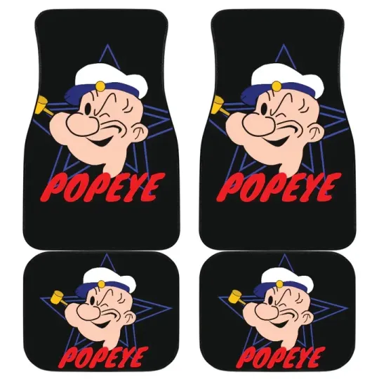 Discover Popeye Car Floor Mats Car Accessories