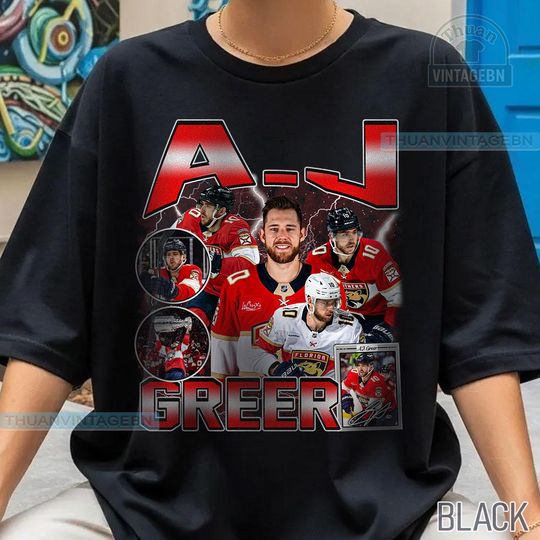 Discover Vintage A.J. Greer shirt, A.J. Greer Tee, Comfort colors A.J. Greer Tee, Bootleg Rap tee, Florida Youth Hockey Tee