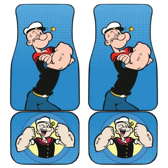 Discover Popeye Car Floor Mats Car Accessories