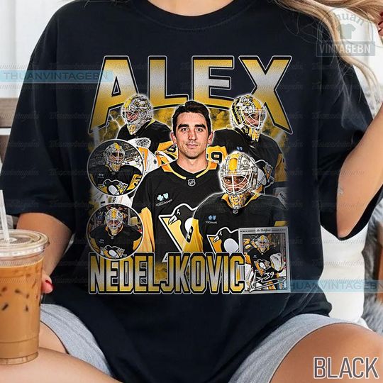 Discover Vintage Alex Nedeljkovic shirt, Alex Nedeljkovic Tee, Comfort colors Alex Nedeljkovic Tee, Bootleg Rap tee, Pittsburgh Youth Hockey Tee