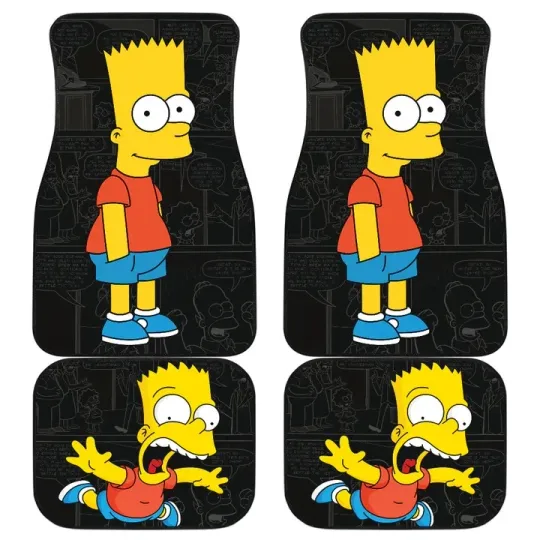 The Simpsons Car Floor Mats Car Accessories