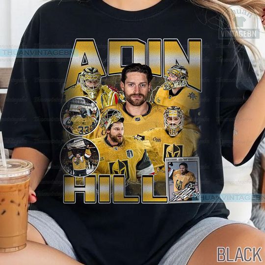 Discover Vintage Adin Hill shirt, Adin Hill Tee, Comfort colors Adin Hill Tee, Bootleg Rap tee, Vegas Youth Hockey Tee