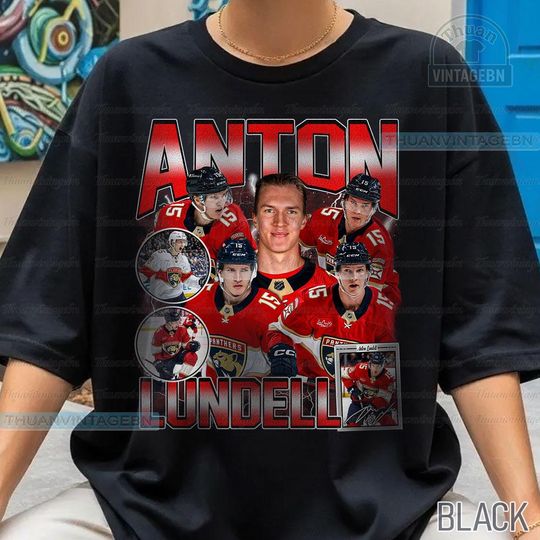 Discover Vintage Anton Lundell shirt, Anton Lundell Tee, Comfort colors Anton Lundell Tee, Bootleg Rap tee, Florida Youth Hockey Tee