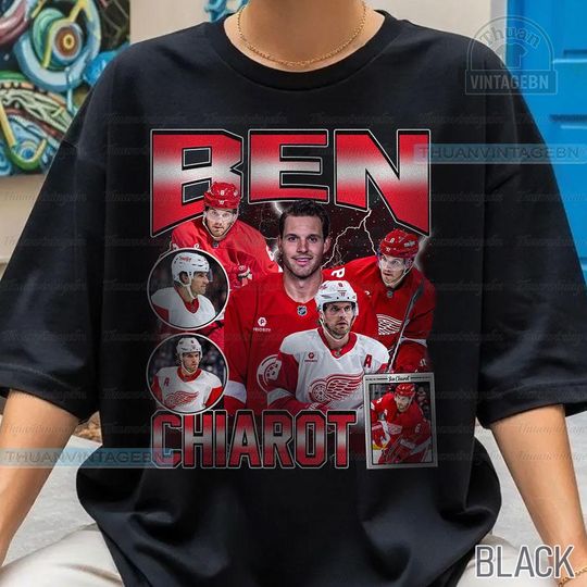Vintage Ben Chiarot shirt, Ben Chiarot Tee, Comfort colors Ben Chiarot&nbsp; Tee, Bootleg Rap tee, Detroit Youth Hockey Tee