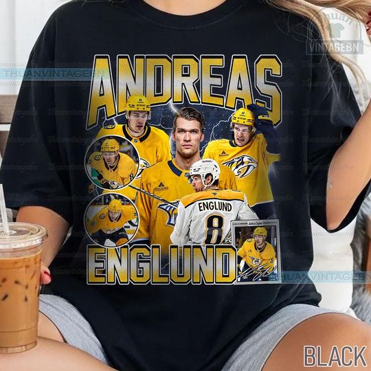 Discover Vintage Andreas Englund shirt, Andreas Englund Tee, Comfort colors Andreas Englund Tee, Bootleg Rap tee, Nashville Youth Hockey Tee