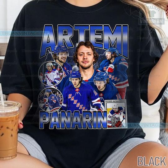 Discover Vintage Artemi Panarin shirt, Artemi Panarin Tee, Comfort colors Artemi Panarin Tee, Bootleg Rap tee, New York Youth Hockey Tee