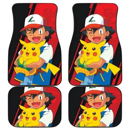 Satoshi PKM Car Floor Mats Style Custom For Fans For Fans Car Accessories