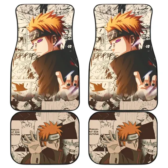 Pain Nagato Narutoo Chapter Car Mat Narutoo Anime Car For Fans Car Accessories