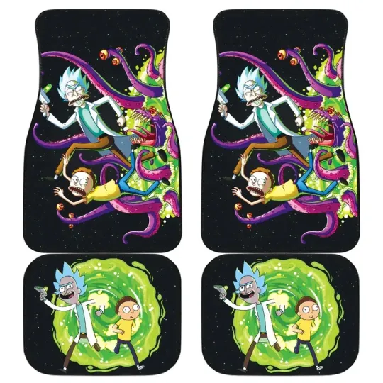 Rick And Rickandmorty Car Floor Mats Car Accessories For Fan Car Accessories