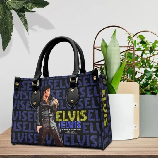 Discover Elvis HandBag Presley HandBag Leather HandBag
