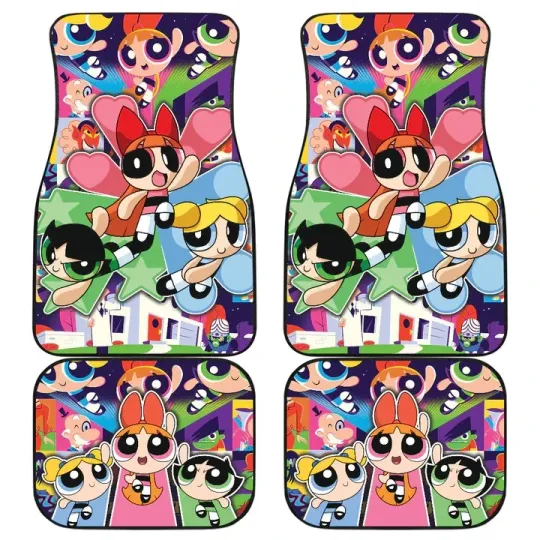 Discover The Powerpuff Girls Car Floor Mats Car Accessories Auto Accessories
