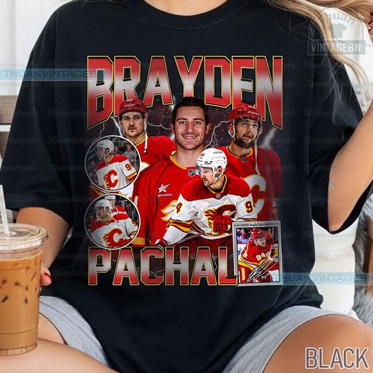 Discover Vintage Brayden Pachal shirt, Brayden Pachal Tee, Comfort colors Brayden Pachal Tee, Bootleg Rap tee, Calgary Youth Hockey Tee