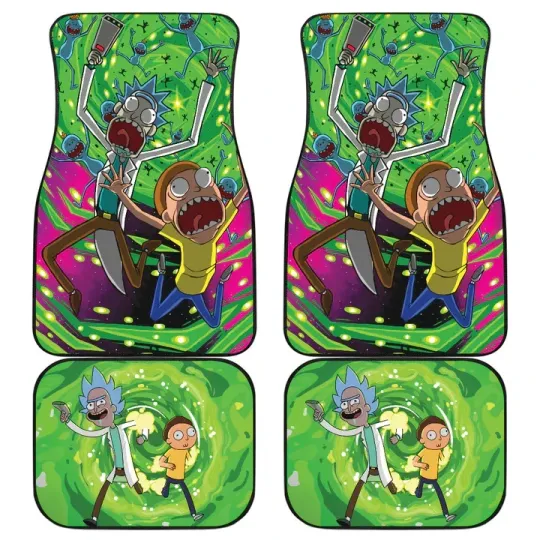 Rick And Rickandmorty Car Floor Mats For Fan Car Accessories