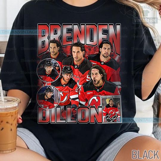 Discover Vintage Brenden Dillon shirt, Brenden Dillon Tee, Comfort colors Brenden Dillon Tee, Bootleg Rap tee, New Jersey Youth Hockey Tee