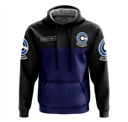 Capsule Corp Dragon Ball Anime Hoodie - Anime Ape Brand