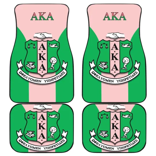 Discover Alpha Phi Alpha Sororities Car Floor Mats Custom For Fans