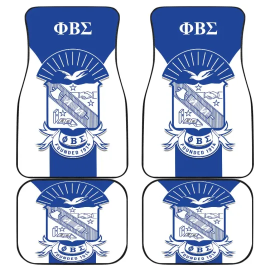 Discover Phi Beta Sigma Fraternities Car Floor Mats Custom For Fans