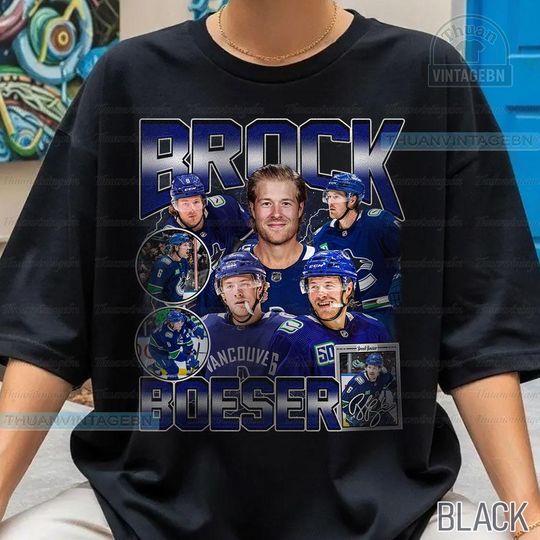 Discover Vintage Brock Boeser shirt, Brock Boeser Tee, Comfort colors Brock Boeser Tee, Bootleg Rap tee, Vancouver Youth Hockey Tee