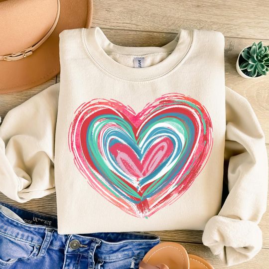 Discover Valentines Day Heart Png, Brushstroke Valentines Png, Retro Valentine Png, Pink, Love Png, Girls Valentine Png, Valentine Shirt Design