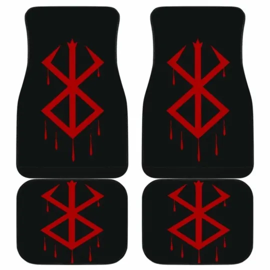 Discover Berserkk Emblem Car Mats Universal Fit