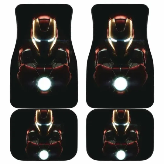 Iron Man 2018 Car Floor Mats Universal Fit