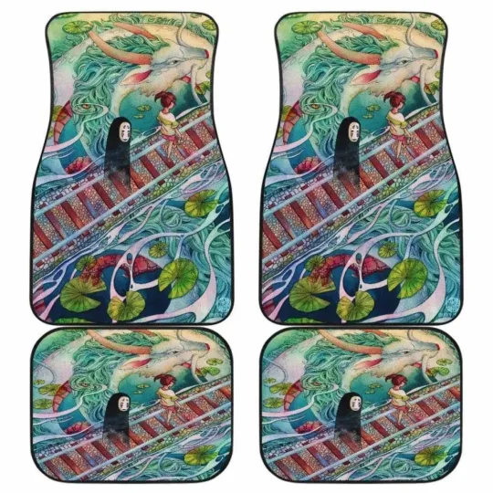 Discover Spirited Away Car Floor Mats Universal Fit