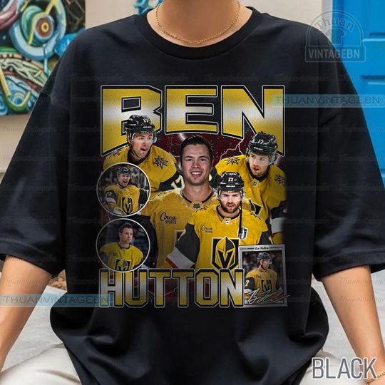 Discover Vintage Ben Hutton shirt, Ben Hutton Tee, Comfort colors Ben Hutton Tee, Bootleg Rap tee, Vegas Youth Hockey Tee