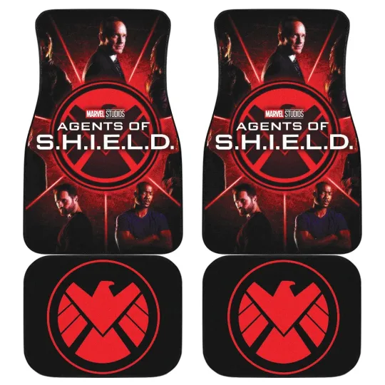 Agents Of Shield Marvel Car Floor Mats Car Accessories