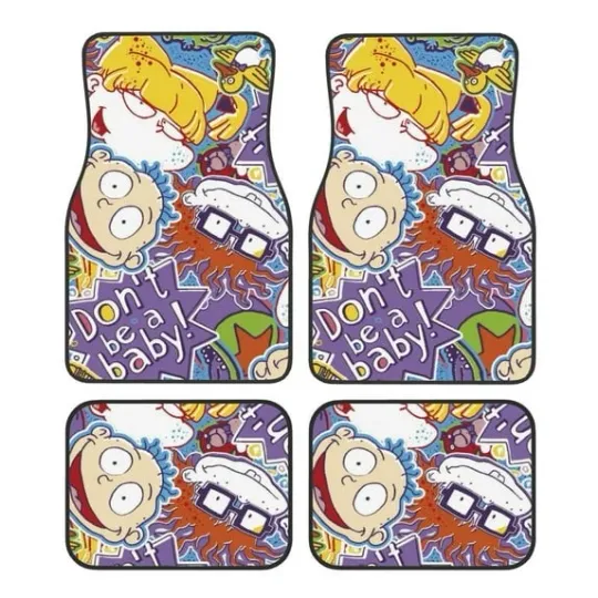 Discover Car Floor Mat Set Rugrats Protection Full Sets Universal Fit