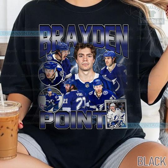 Discover Vintage Brayden Point shirt, Brayden Point Tee, Comfort colors Brayden Point Tee, Bootleg Rap tee, Tampa Bay Youth Hockey Tee