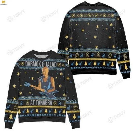 Discover DARMOK AND JALAD AT TANAGRA startrek2020 TREK THE HALLS MERRY CHRISTMAS UGLY SWEATE