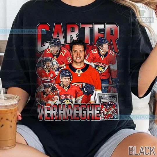 Discover Vintage Carter Verhaeghe shirt, Carter Verhaeghe Tee, Comfort colors Carter Verhaeghe Tee, Bootleg Rap tee, Florida Youth Hockey Tee