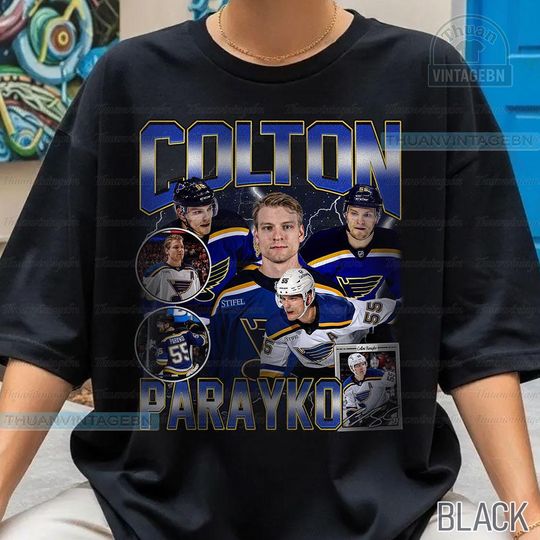 Discover Vintage Colton Parayko shirt, Colton Parayko Tee, Comfort colors Colton Parayko Tee, Bootleg Rap tee, St. Louis Youth Hockey Tee