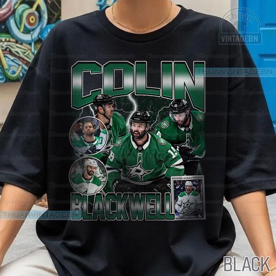 Discover Vintage Colin Blackwell shirt, Colin Blackwell Tee, Comfort colors Colin Blackwell Tee, Bootleg Rap tee, Dallas Youth Hockey Tee