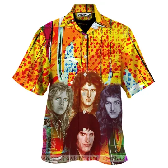 Discover Queen Band Summer Hawaiian Shirt