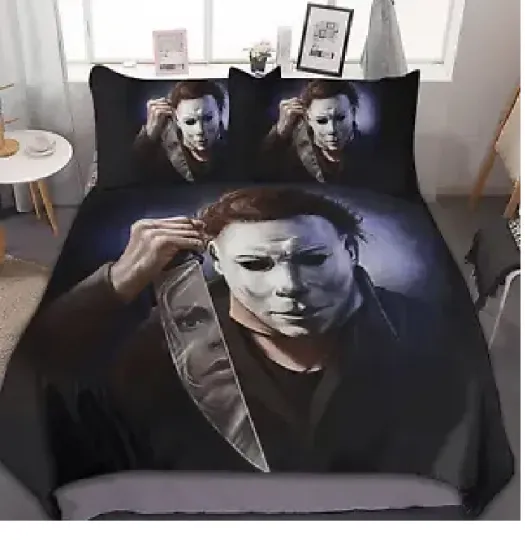 Discover Halloween Gift Idea Michael Myers HorrorBedding Duvet Cover Set