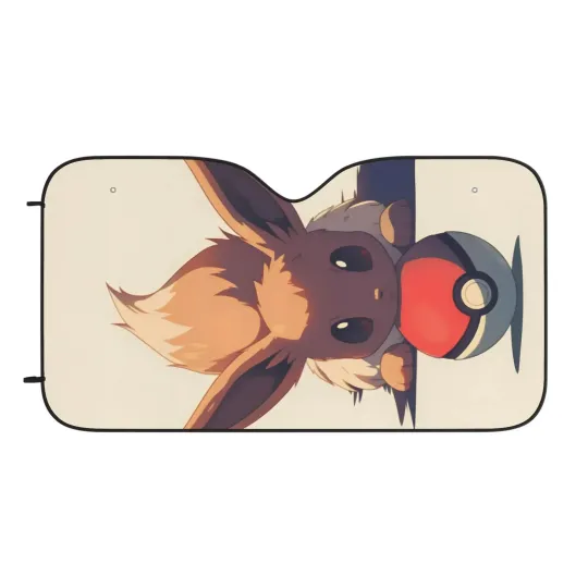Discover Car Sun Shade Anime Auto Windshield Cover | Kawaii Cartoon Sunshade | UV Protect