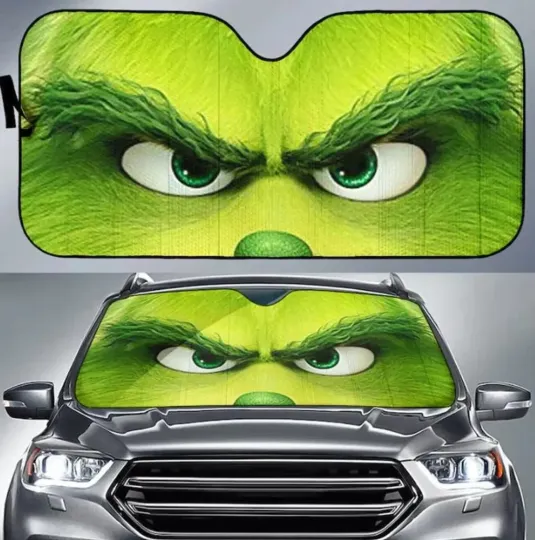 Discover Angry funny character Eyes Cartoon Car Auto Sun Shades, Car Windshield, Car Accessories,