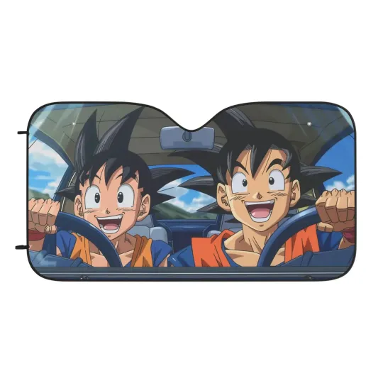 Discover Anime Car Sun Shade, UV Protect Windshield Anti-UV Protection Front Sun Shade Co